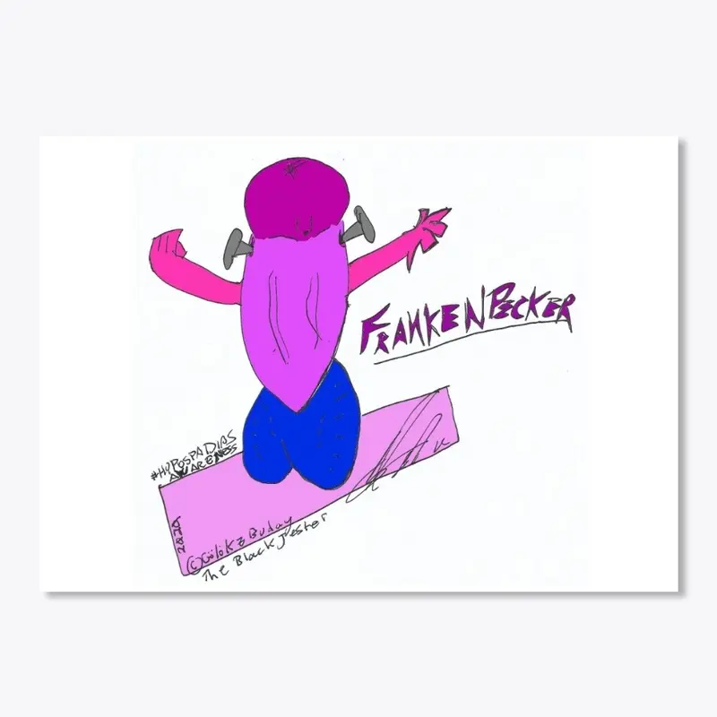 Frankenpecker #HypospadiasAwareness Line